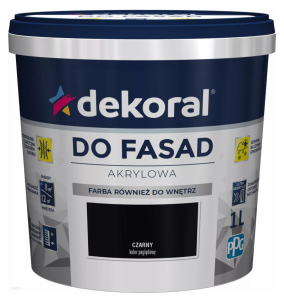Vopsea POLINIT czarny 1.0 L...