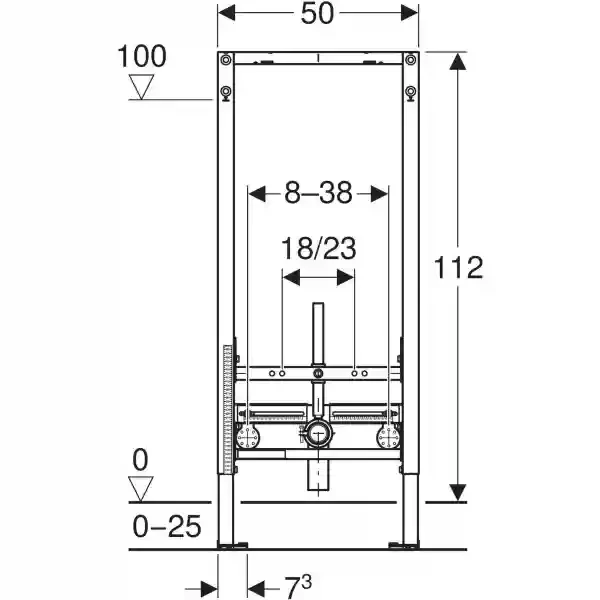Instalatie p/u Bideu Duofix 2