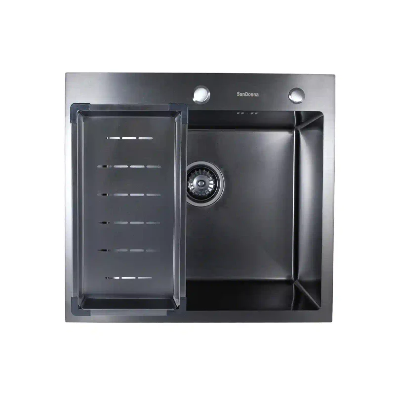 Chiuveta SanDonna  handamade HD5550 Negru VOR57925 4