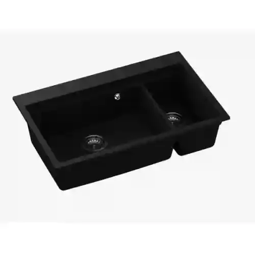 Chiuveta SanDonna LENA 510 negru metalic VOR57943