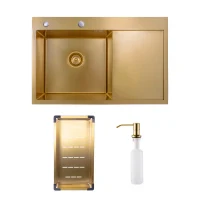 Chiuveta SanDonna  handamade HD7850 Auriu VOR57928 2