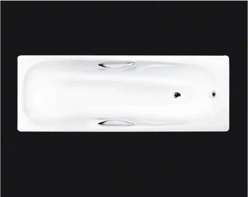 Чугунная эмалированная ванна Bianco 120×70 STD