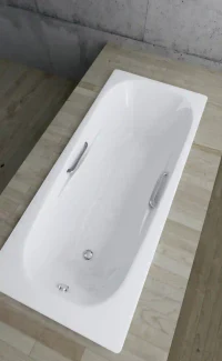 Cada de baie otel emaliat  Bianco 140*70 STD 2