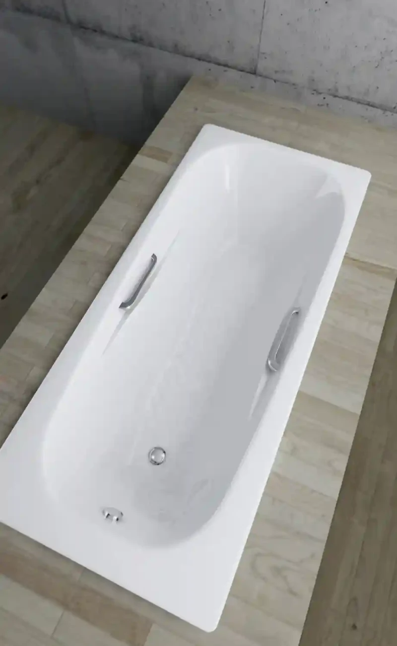 Cada de baie otel emaliat  Bianco 140*70 STD 2