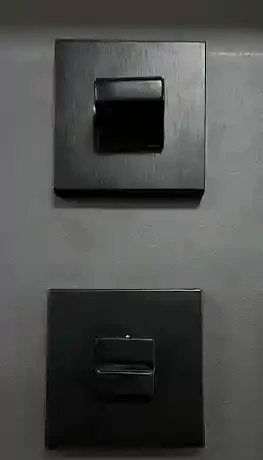 Rozetă Knob E25T10 BK