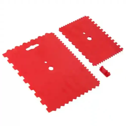 Drisca din plastic set 2buc  4 tipuri de dinti 372203
