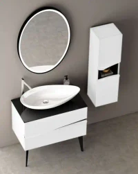 Mobilier de baie Mirage 80 white