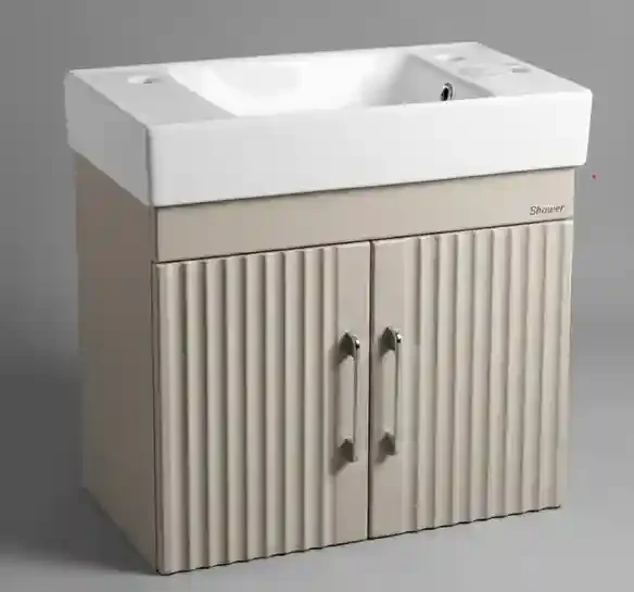 Mobilier de baie suspendat AREA 60cm sahara+Sharp 60 2