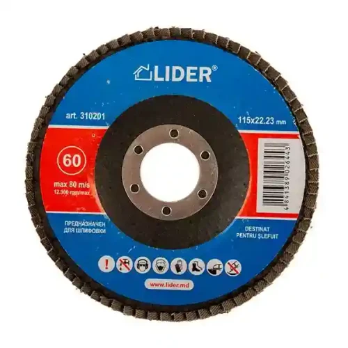 Disc p/u slefuit petale M100 115mm 310203