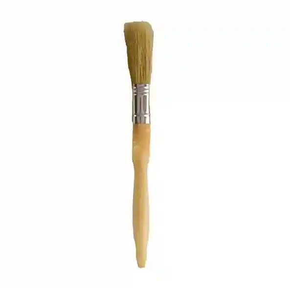 Perie 3''/76.2mm EXTRA cu par natural/ miner din lemn 353005 3