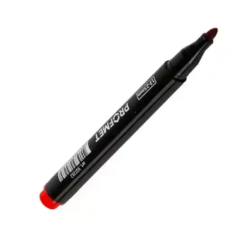Marker permanent rosu 1.3-2.5mm  307282