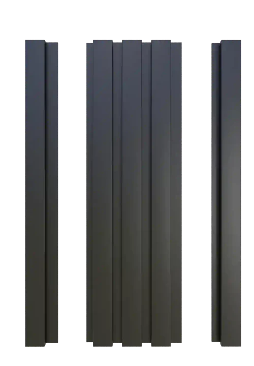 Profil de finisare la panou decorativ MDF Black UM