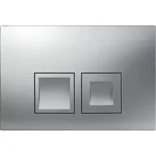 Clapeta Delta 25 square dual Chrome Matt
