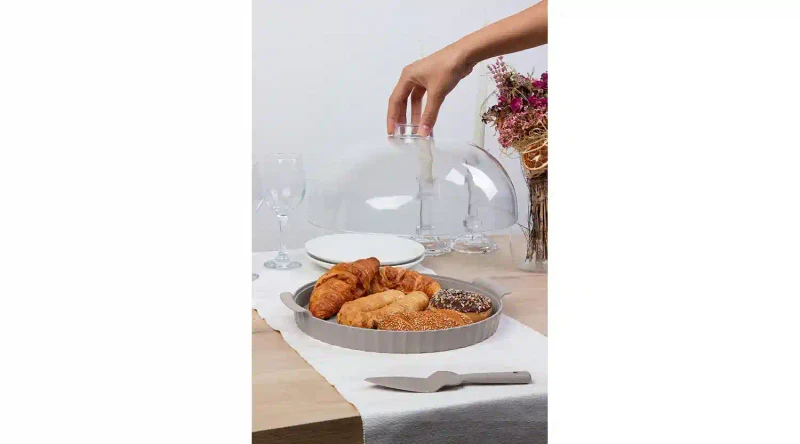 Coliseum Round cake plate OKY-170 (12) 2