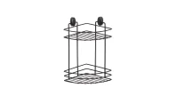TRIANGLE CORNER ORGANIZER 18cm BLACK/DS-716(12) 2